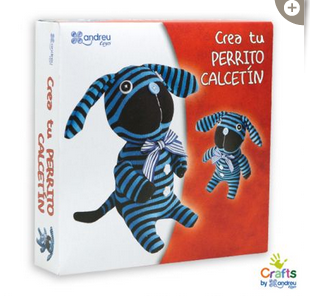 CREA TU PERRITO CALCETÍN